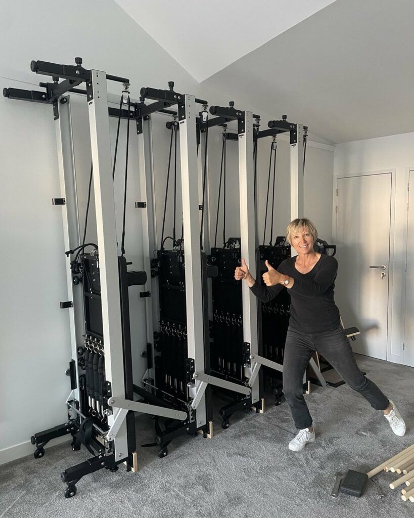 Nathalie Bourgeon, kinésithérapeute, au Studio Pilates du Centre Oxygène