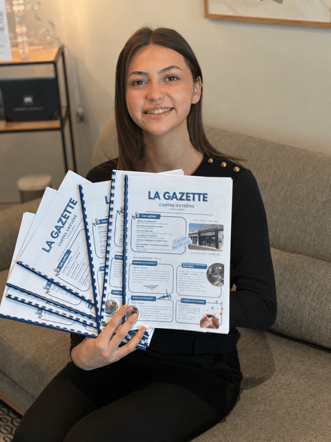 Julie, responsable accueil, boutique et communication